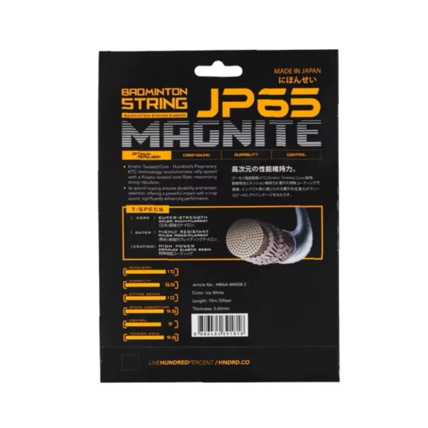 HUNDRED JP65 MAGNITE BADMINTON STRING
