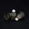 C5GOON Black Duck Feather Shuttlecock H4W3