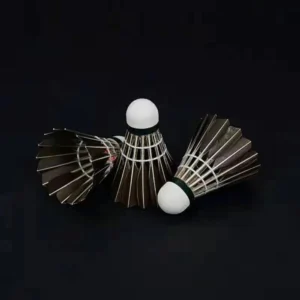 C5GOON Black Duck Feather Shuttlecock H4W3