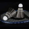 C5GOON Black Duck Feather Shuttlecock H4W3